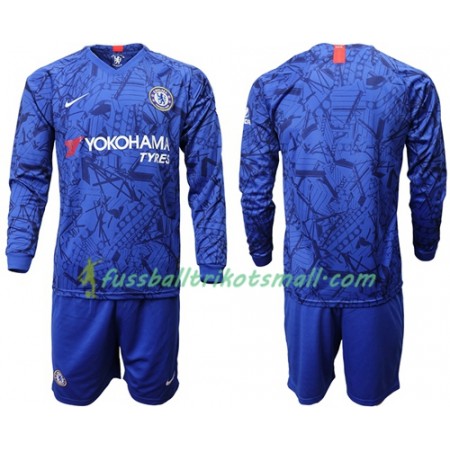 Fußballtrikots Chelsea Kinder 2019-2020 Langarm Heimtrikotsatz kaufen